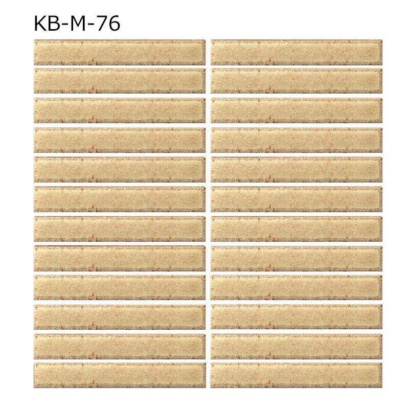 名古屋モザイク 華窯ボーダー KB-M-76［シート］ 144×19ボーダー クラフトタイル　壁タイル