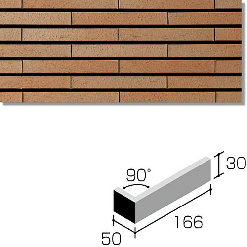 ニッタイ工業株式会社 外装壁タイル グラデボーダー(接着剤張り工法) GD-6M-20 ボーダー曲り(接着)＜接＞