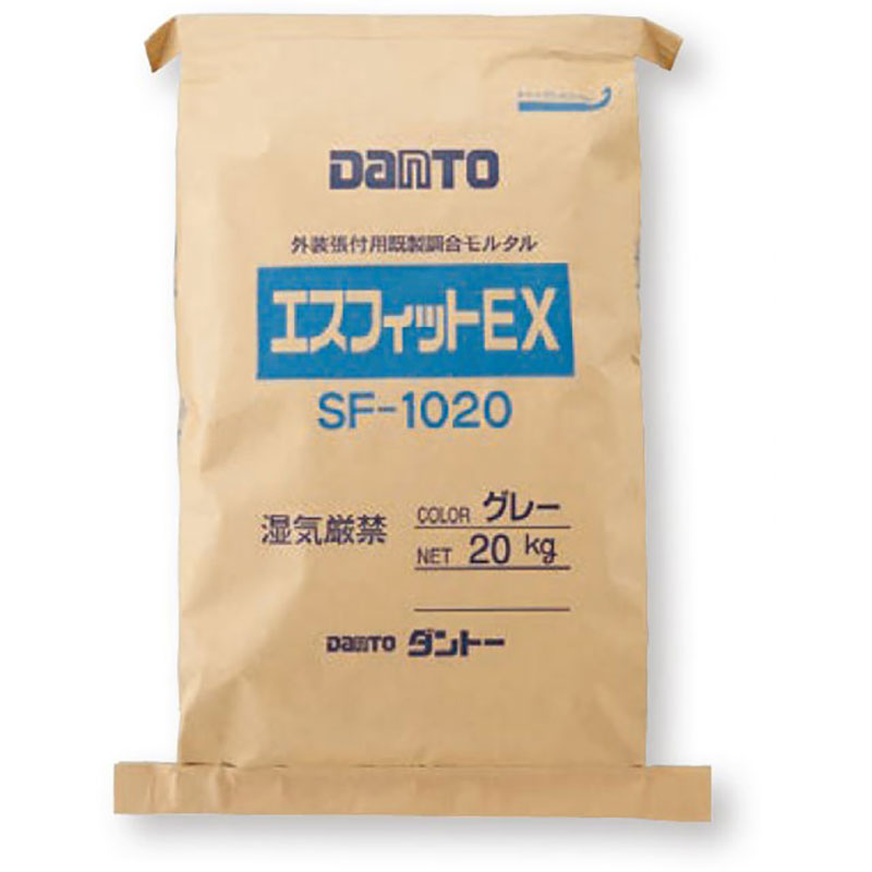 Danto(ダントー) エスフィットEX SF-1020 外装タイル張付用既製調合モルタル