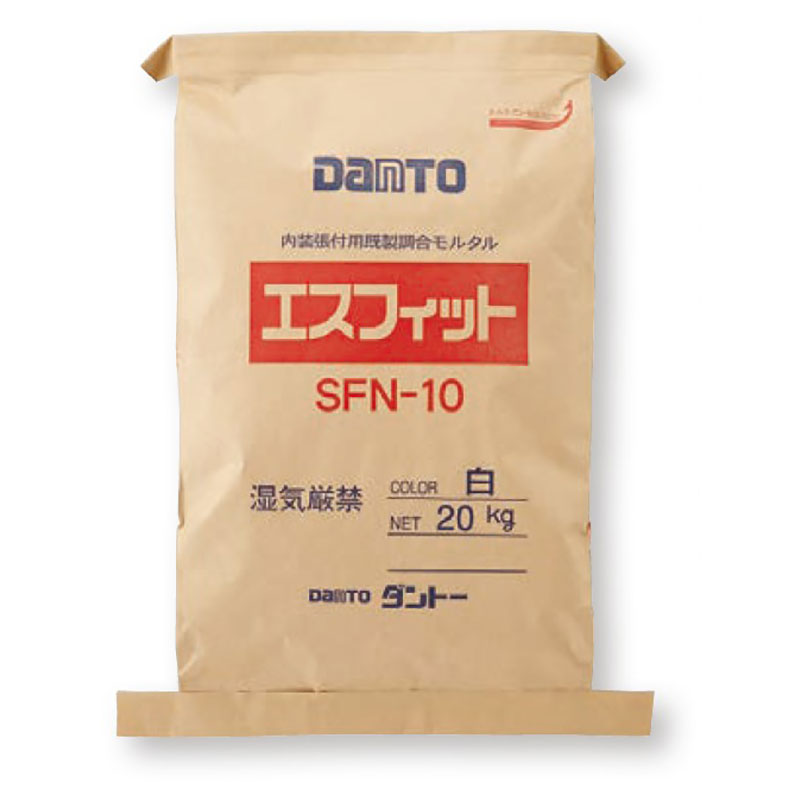 淡陶社(ダントー) エスフィット SFN-10 内装タイル張付用既製調合モルタル