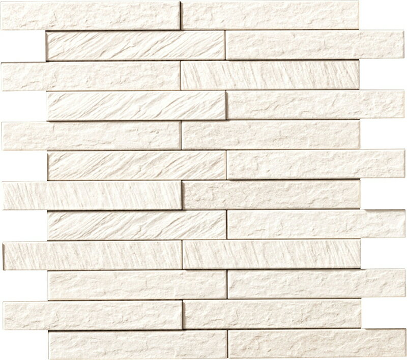 エコカラットプラス ルドラNX ECP-2515NET/LDN1(ホワイト) 25×151角ネット張り 屋内壁タイル