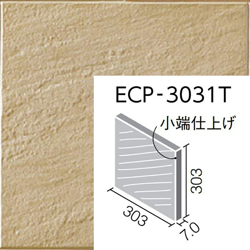 エコカラットプラス ストーンII　 303角片面小端仕上げ ECP-3031T/STN2［枚］