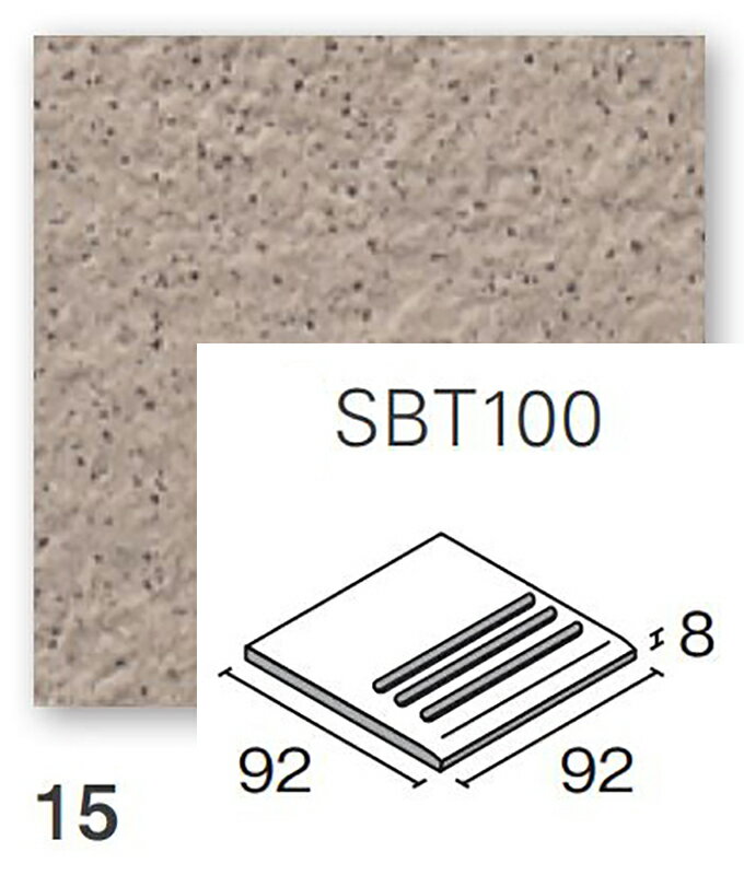 SBT100-15［枚］　セルボ　100角等辺階段