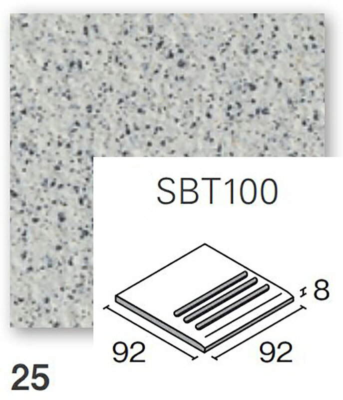 SBT100-25［枚］　セルボ　100角等辺階段