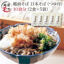 そば ★月間優良ショップ受賞★ 蕎麦 越前 そば ソバ 蕎麦 10食 つゆ付き セット 越前そば 誕生日 内祝い お祝い 結婚祝い 還暦祝い 御礼 プレゼント 贈り物 贈答品 贈答用 【冷蔵】ギフト 送料無料