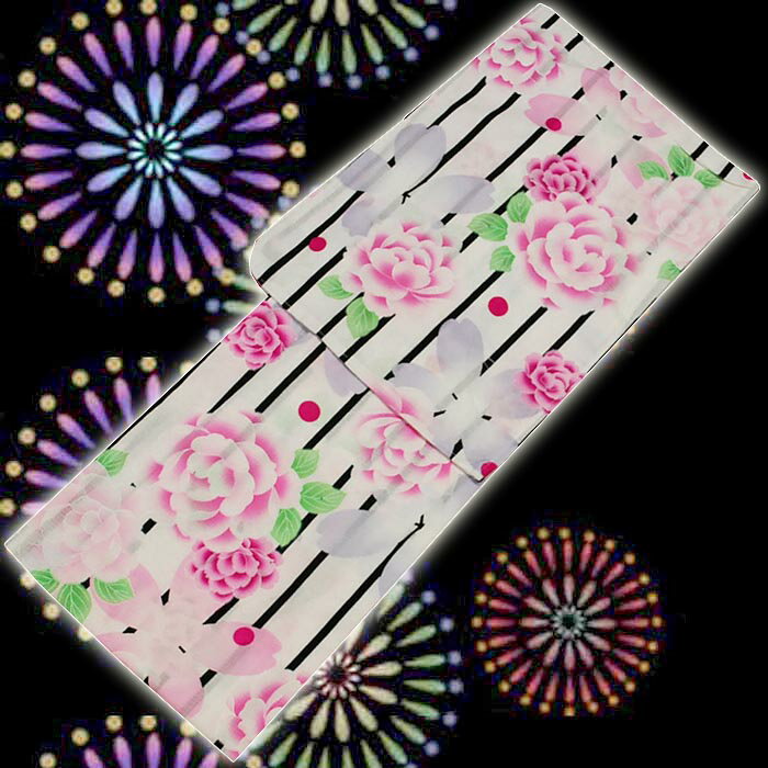 プレタ浴衣 高級綿変り生地使用 仕立て上がりゆかた フリーサイズ レトロ/モダン/粋/シンプル/ゆか ...