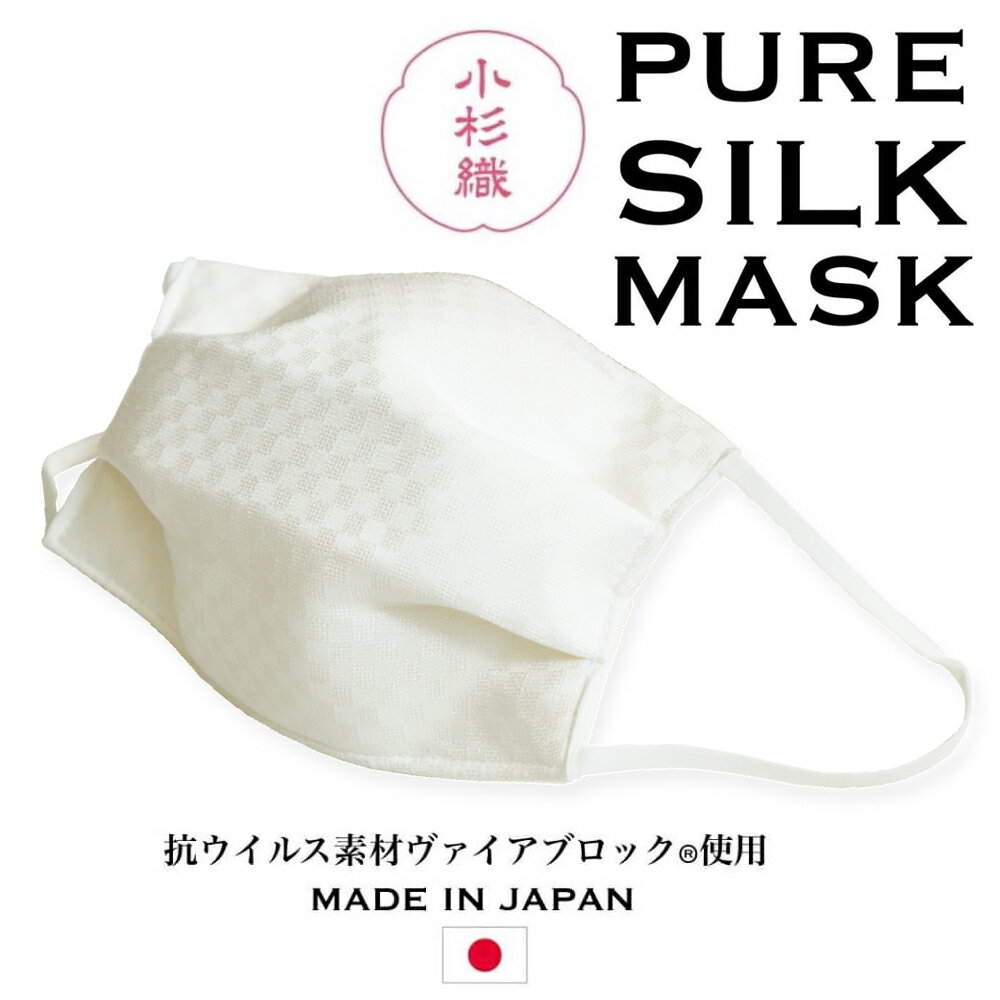 マスク 洗える PURE SILK MASK 通年用 日本製