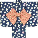 子供浴衣 ツモリ チサト tsumori chisato kids yukata 100 110 120 130 140 150 こどもゆかた 女児 ジュニア 26 レトロ モダン