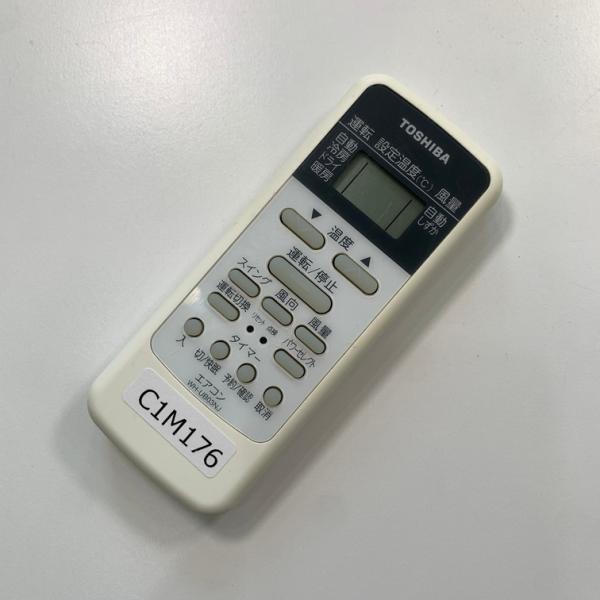 C1M176 エアコン リモコン / TOSHIBA 東芝 WH-UB03NJ 動作確認済み 即発送 * 冷房 ...