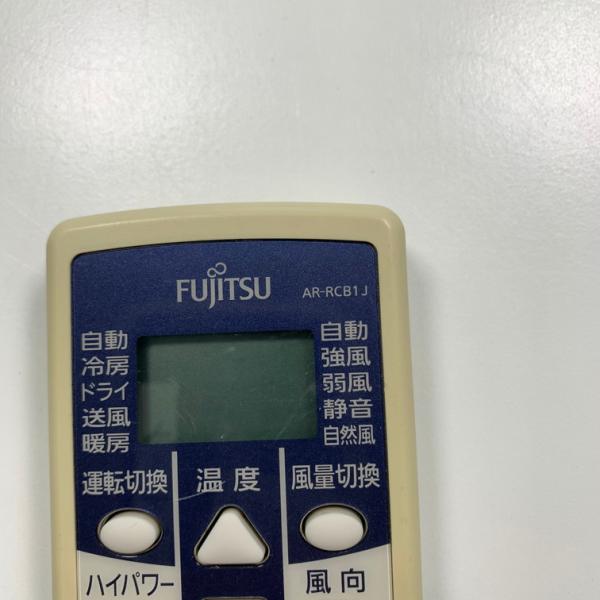 C1S225 エアコン リモコン / Fujitsu 富士通 AR-RCB1J 動作確認済み 即発送 冷房 暖房