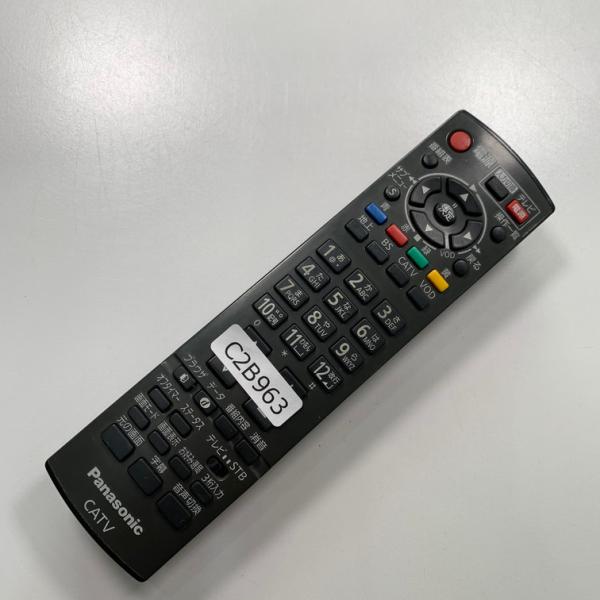 C2B963 TV リモコン / パナソニック Panasonic N2QAYB000317 動作確認済み 即発送 ...