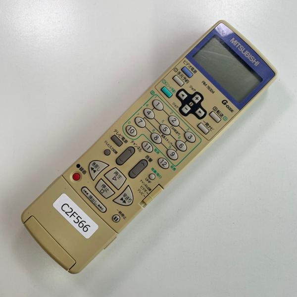 C2F566 TV リモコン / 三菱 MITSUBISHI RM78304 動作確認済み 即発送 テレビ