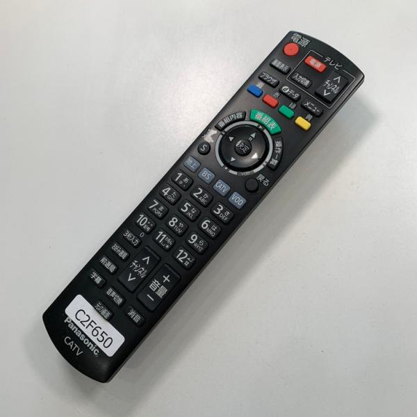 C2F650 TV リモコン / パナソニック Panasonic N2QAYB001155 動作確認済み 即発送 ...