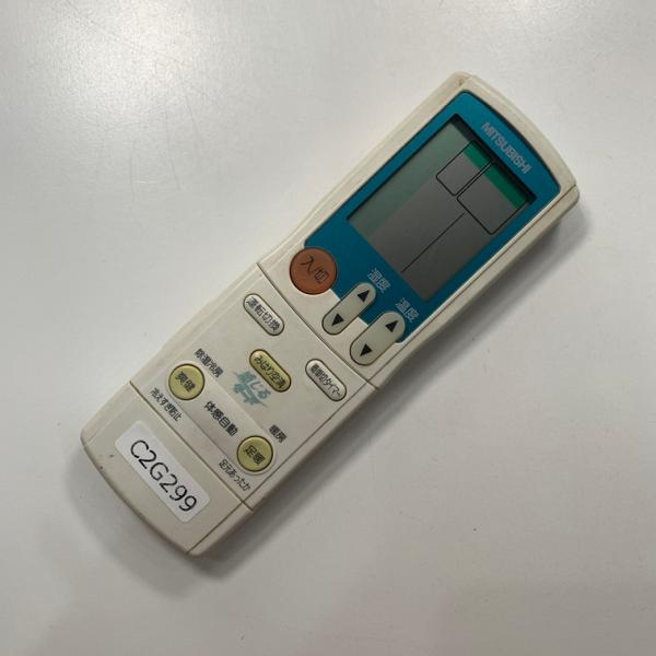 C2G299 エアコン リモコン / 三菱 MITSUBISHI JG01 冷房 暖房 動作確認済み 即発送 - 2