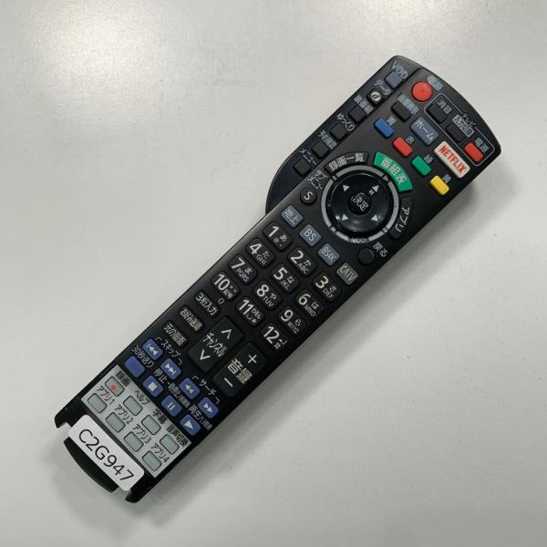 C2G947 TV リモコン / パナソニック Panasonic N2QAYB001257 動作確認済み 即発送 ...