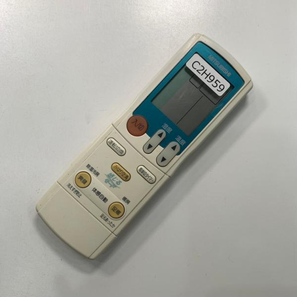 C2H959 エアコン リモコン / 三菱 MITSUBISHI JG01 冷房 暖房 動作確認済み 即発送