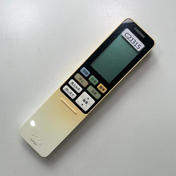 C2J315 エアコン リモコン / TOSHIBA 東芝 WH-RA01UJ 冷房 暖房 動作確認済み 即発送 - 2