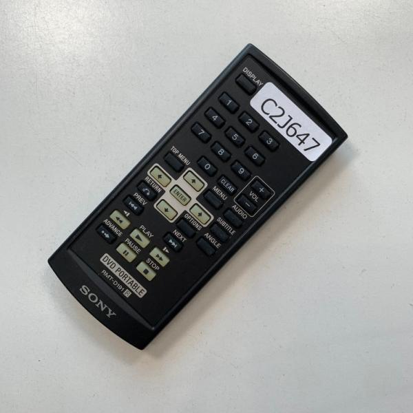 C2J647 リモコン / SONY ソニー RMT-D191 動作確認済み 即発送