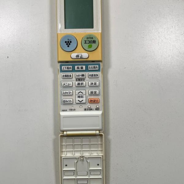 C2K566 エアコン リモコン / SHARP シャープ A869JB 冷房 暖房 動作確認済み 即発送