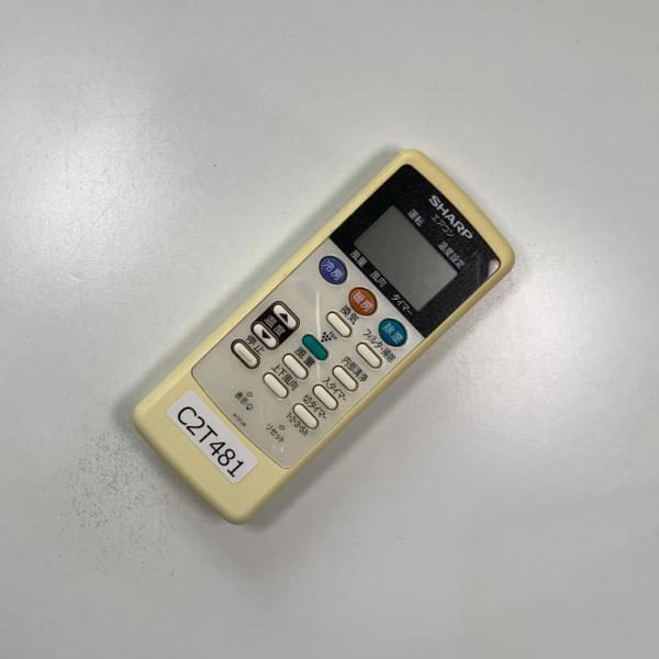 C2T481 エアコン リモコン / SHARP シャープ A731JB 冷房 暖房 動作確認済み 即発送