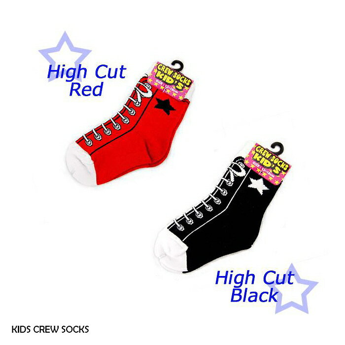 【即納】【CREW SOCKS KID'