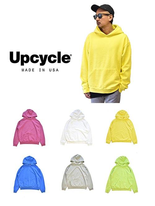 楽天原宿　エトフ　ETOFFEUpcycle Organic Fleece　Parka USAアップサイクル オーガニック　パーカー かぶり プルオーバー メンズ スェットパーカー　長め 大きめパーカー　アメリカ製