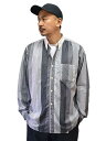 CAL O LINE MULTI STRIPE BD SHIRT キャロライン ストライプ シャツ メンズマルチストライプシャツ クレージーパターン日本製 MADE IN JAPAN