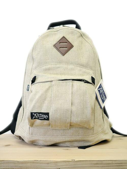 Artisan Gear 麻 素材　リネン エコリュックアメリカ輸入品　おしゃれなリュックユ...