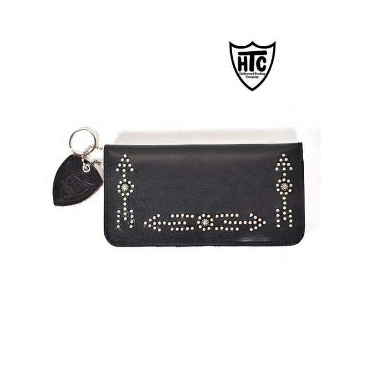 HTC Type-1 Wallet BORN& ARROW UMBRELLAエイチティーシー　ロングウォレット　スタッズ　本革