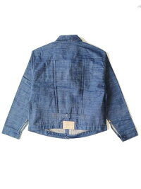 LEVI'S VINTAGE CLOTHING リーバイス ヴィンテージクロージング 1880 Triple Pleat Blouse Limited production brand new トリプルプレートブラウス 復刻デザイン 限定品 インディゴ セルビッチデニム アメリカ製 ジージャン