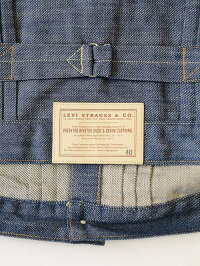 LEVI'S VINTAGE CLOTHING リーバイス ヴィンテージクロージング 1880 Triple Pleat Blouse Limited production brand new トリプルプレートブラウス 復刻デザイン 限定品 インディゴ セルビッチデニム アメリカ製 ジージャン