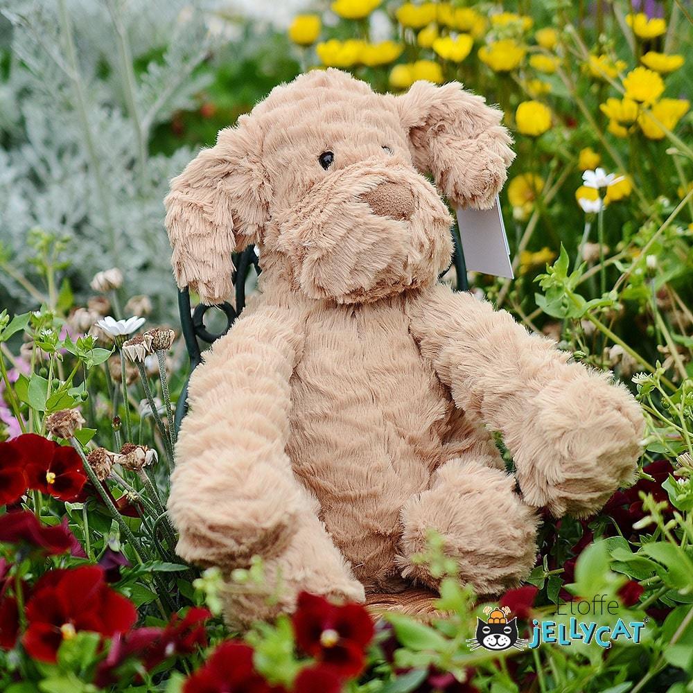 Jellycat Fuddlewuddle Puppy Medium　ジェリーキャット　ファドルウードル　パピー　Mサイズ　犬 縫いぐるみ正規代理店 正規販売店　原宿 エトフ　イギリス輸入品