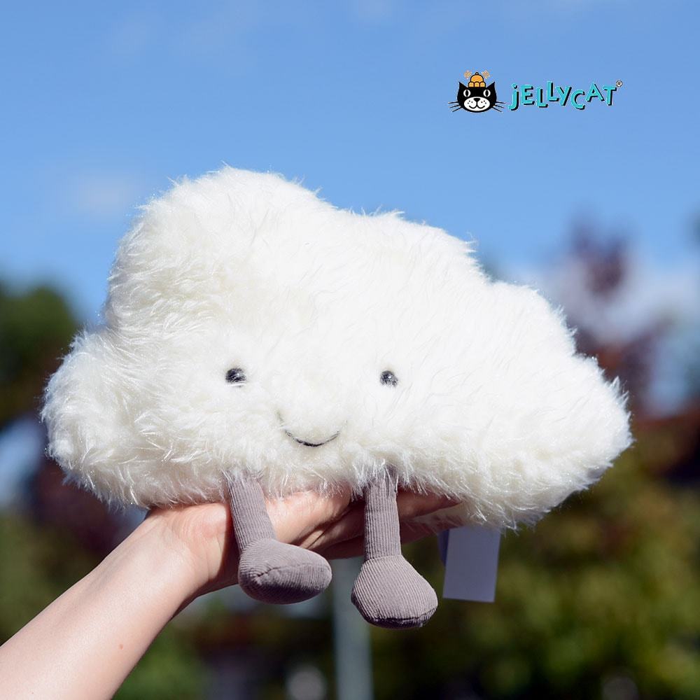 【正規販売代理店】【選べるラッピング】 Jellycat Amuseables Cloud ジェリーキャット アミューザブル クラウド 雲のぬいぐるみ 愉快な雲 くも ふわふわ ぬいぐるみ イギリス輸入品正規販売店 原宿 エトフ