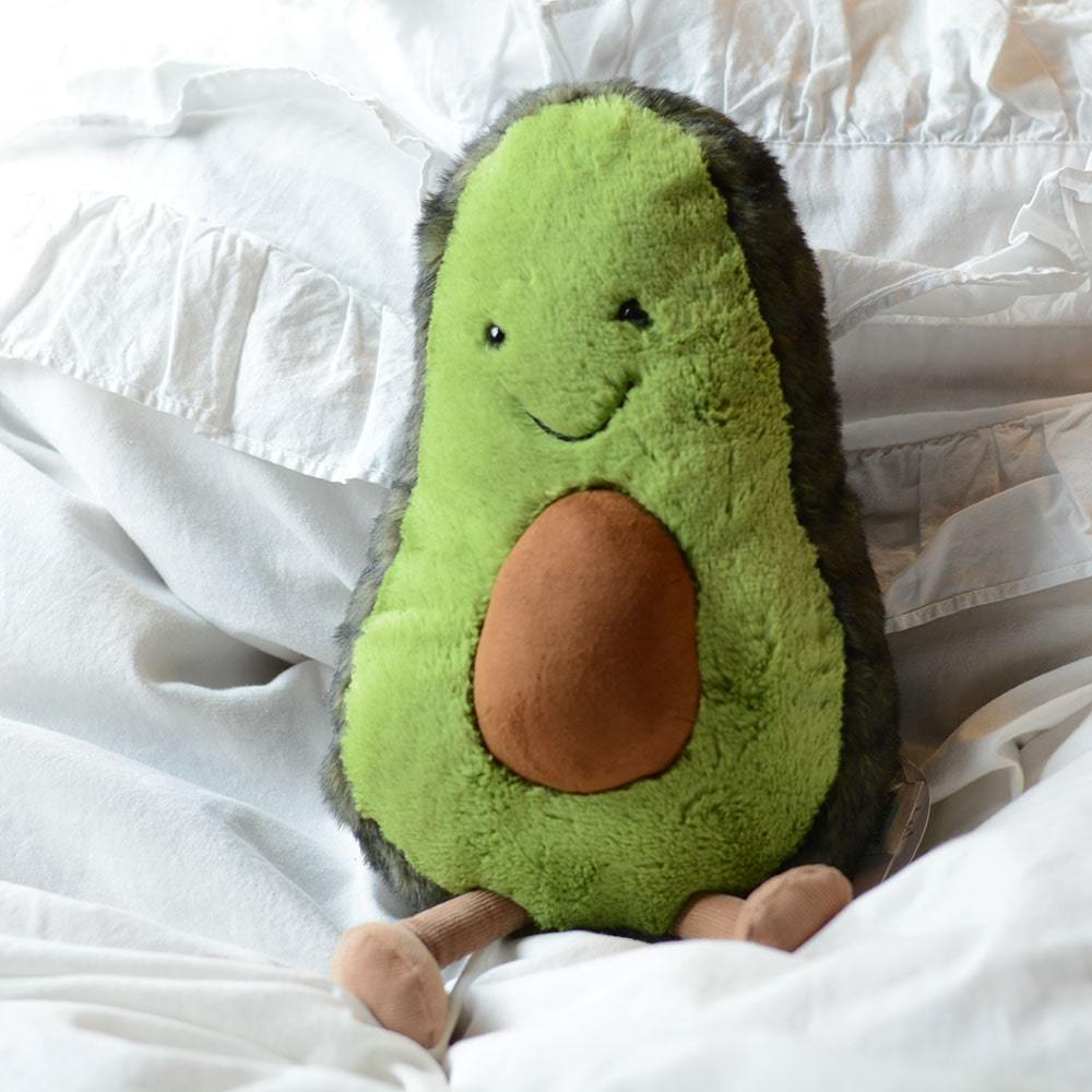 【正規販売代理店】Jellycat Amuseable Avocado 30センチ Lサイズ ジェリーキャット l アボガド 縫いぐるみ 正規輸入代理店 輸入品 東京 原宿 正規品 エトフ