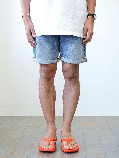 SCOTCH&SODA スコッチアンドソーダ DENIM SHORTS デニムショートパンツ ロールアップ　長め