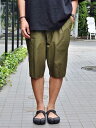 生地薄め ゆっくりシルエット 太め ルーズパンツ