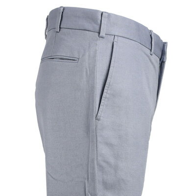 春夏 ポールスチュアート メンズ PAUL STUART チノパン ブルー ガーメントウォッシュコットンストレッチスリムパンツ