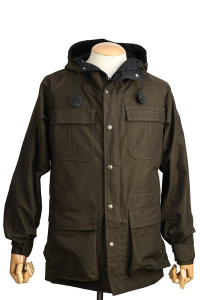 シエラデザインズ マウンテンパーカー SIERRA DESIGNS 7910 ロクヨンクロス 60/40クロス 永世定番モデル オリーブドラブ x ブラック