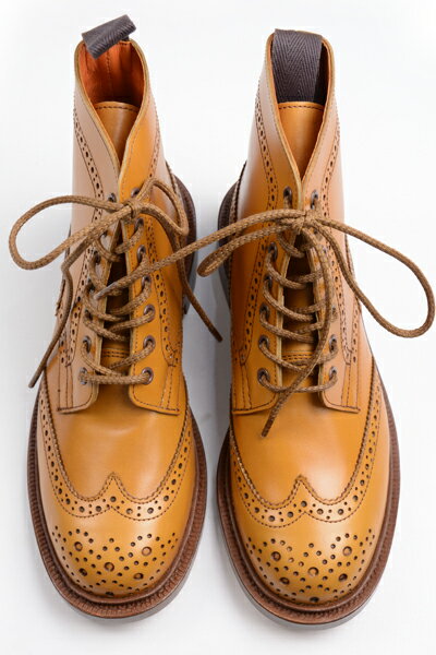 トリッカーズ ブーツ レディース トリッカーズ レディースTRICKER'S LADIES ウィングチップ カントリーブーツ ステフィ L5676-11 エーコンアンチーク レザーソール