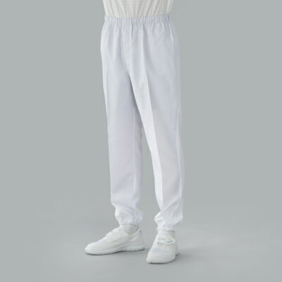 CJ5310　クリーンパンツ　裾口ゴム　ズボン　ガードナー　クラス10000　クリーンスーツ　クリーンルーム　クリーンウェア　ホワイト　ブルー　ADCLEAN