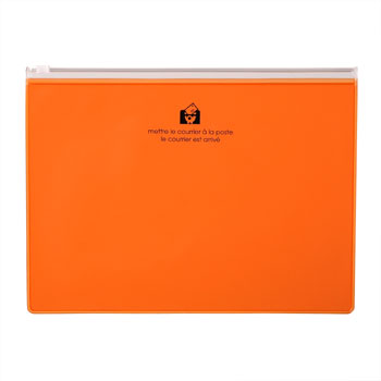 ジッパーポケットA5 オレンジ TRP 収納 ジッパーケース ジッパーポーチ 公式通販サイト