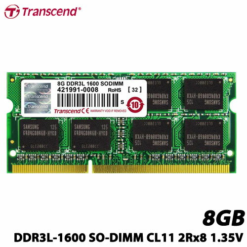 gZh@TS1GSK64W6H [8GB DDR3L-1600 SO-DIMM CL11 2Rx8A1.35V]
