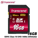 トランセンド　TS16GSDHC10U1 [16GB SDHC Class10 UHS-Iカード]