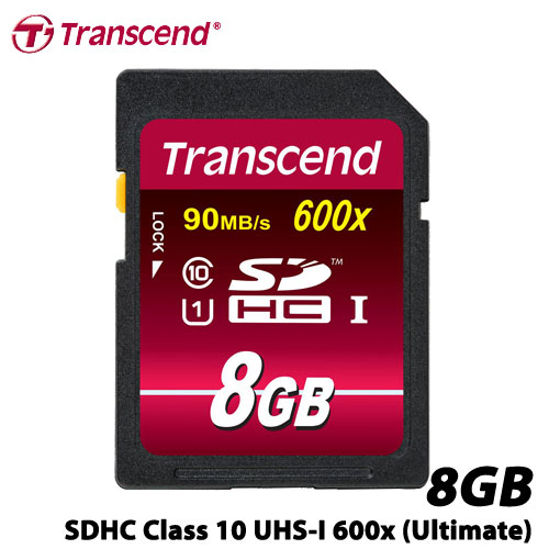 トランセンド　TS8GSDHC10U1 [8GB SDHC Class10 UHS-Iカード]