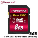 トランセンド　TS8GSDHC10U1 [8GB SDHC Class10 UHS-Iカード]