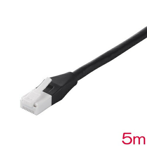 Rakuten - バッファローコクヨサプライ　BSLS5ENU50BK2 [ツメの折れないLANケーブル カテゴリー5e ストレート スタンダード 5m ブラック]