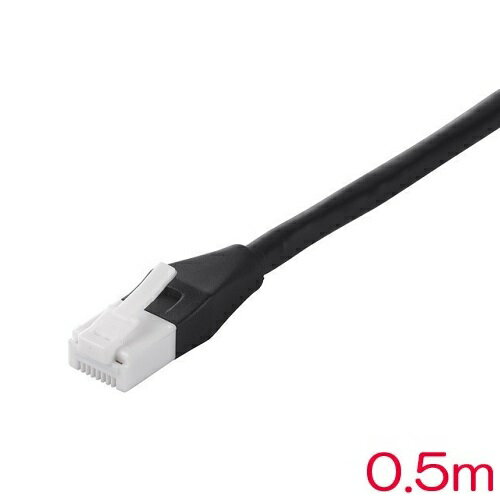 Rakuten - バッファローコクヨサプライ　BSLS5ENU05BK2 [ツメの折れないLANケーブル カテゴリー5e ストレート スタンダード 0.5m ブラック]