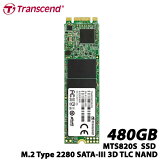 ȥ󥻥 TS480GMTS820S [480GB SSD MTS820S M.2 Type 2280 SATA-III 6Gb/s 3D TLC NAND]