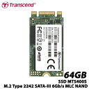 トランセンド TS64GMTS400S [64GB SSD ...