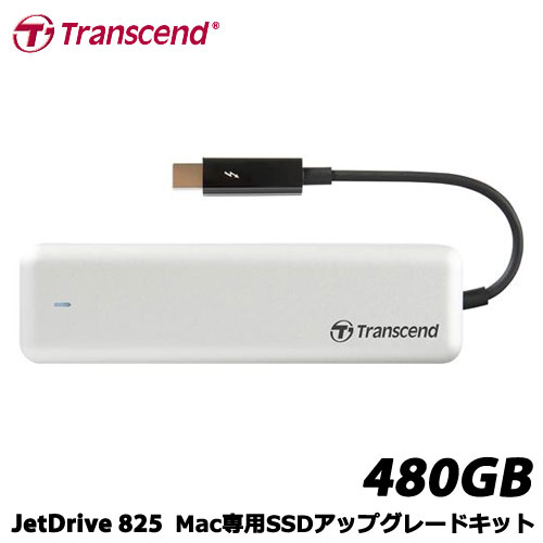 トランセンド TS480GJDM825 [480GB JetDrive 825 Thunderbolt PCIeポータブルSSD]